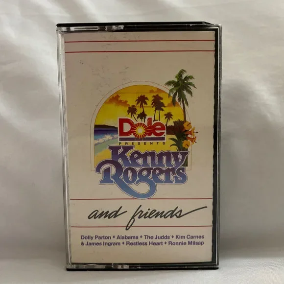 Dole Presents Kenny Rogers (Cassette, 1988) BMG Music Original Case & Sleeve - Picture 2 of 10
